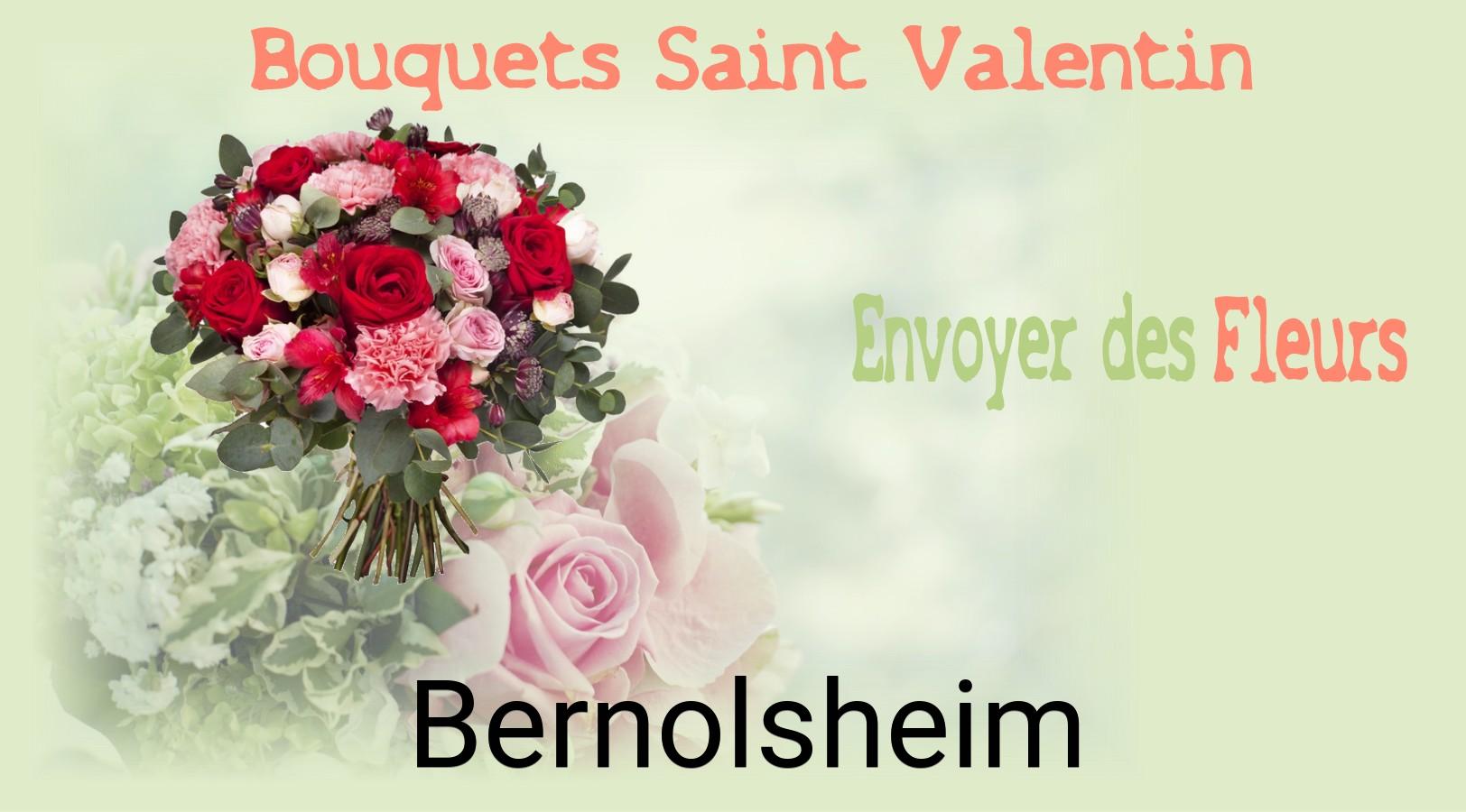 Roses de Saint-Valentin livrées à Bernolsheim